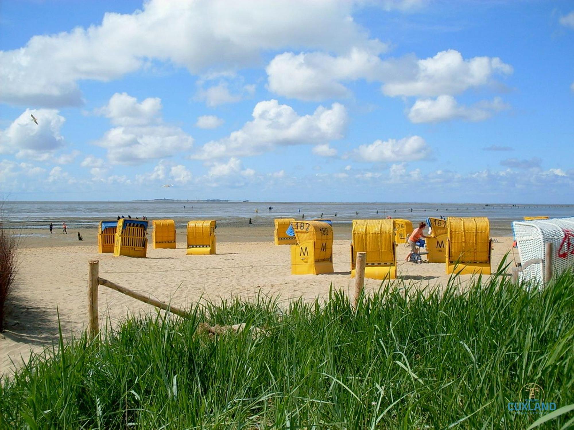 Ferienwohnung Im Haus Rubin Cuxhaven Bagian luar foto